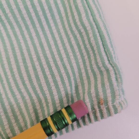 Vintage Toddler Time Baby Romper 3 fish Size 1.5 Striped Overalls JCPenney - Picture 10 of 10